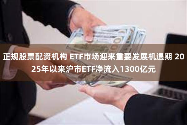 正规股票配资机构 ETF市场迎来重要发展机遇期 2025年以来沪市ETF净流入1300亿元