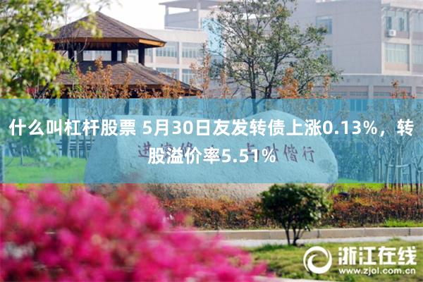 什么叫杠杆股票 5月30日友发转债上涨0.13%，转股溢价率5.51%