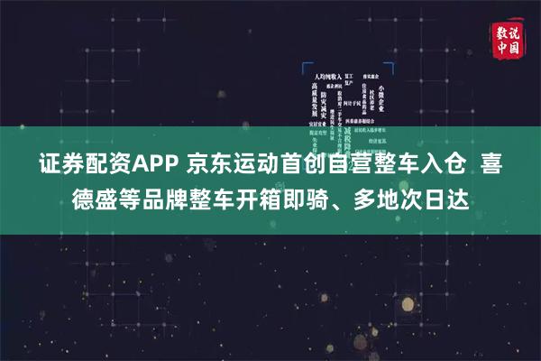证券配资APP 京东运动首创自营整车入仓  喜德盛等品牌整车开箱即骑、多地次日达
