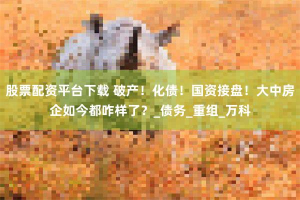 股票配资平台下载 破产！化债！国资接盘！大中房企如今都咋样了？_债务_重组_万科