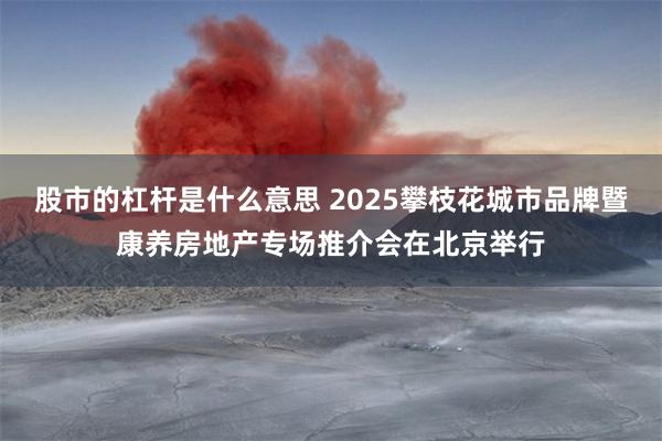 股市的杠杆是什么意思 2025攀枝花城市品牌暨康养房地产专场推介会在北京举行