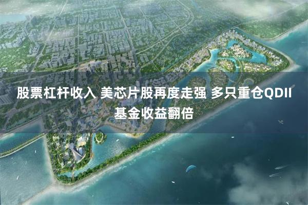 股票杠杆收入 美芯片股再度走强 多只重仓QDII基金收益翻倍