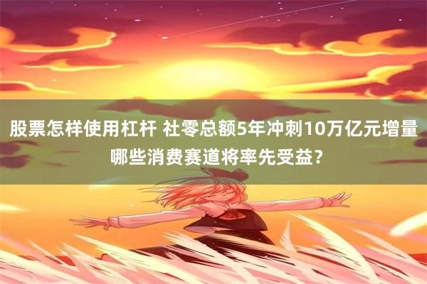 股票怎样使用杠杆 社零总额5年冲刺10万亿元增量 哪些消费赛道将率先受益？
