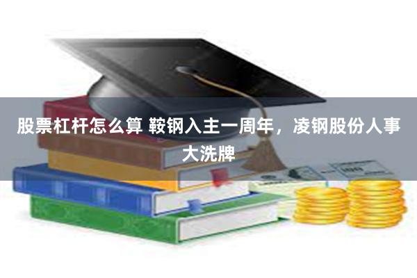 股票杠杆怎么算 鞍钢入主一周年，凌钢股份人事大洗牌