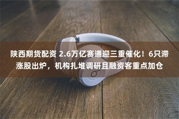 陕西期货配资 2.6万亿赛道迎三重催化！6只滞涨股出炉，机构扎堆调研且融资客重点加仓